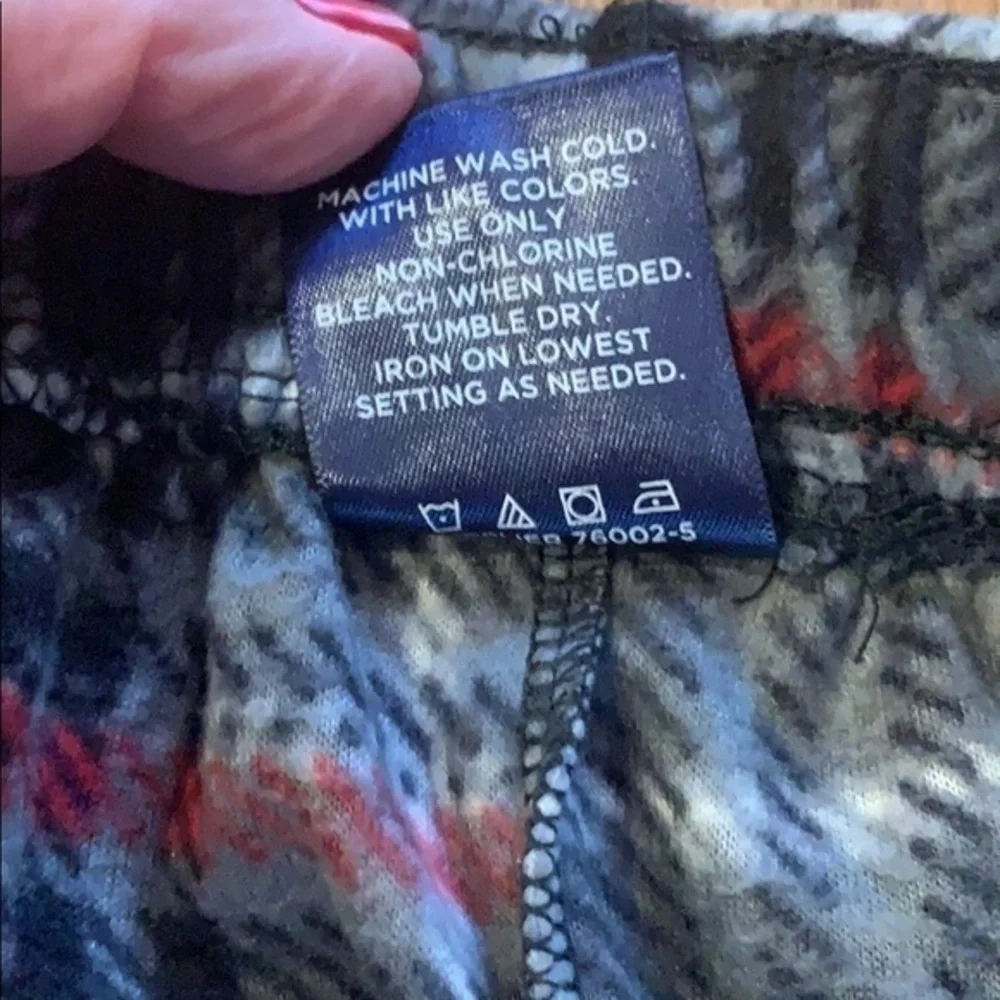 Men’s plaid fleece sleep pants